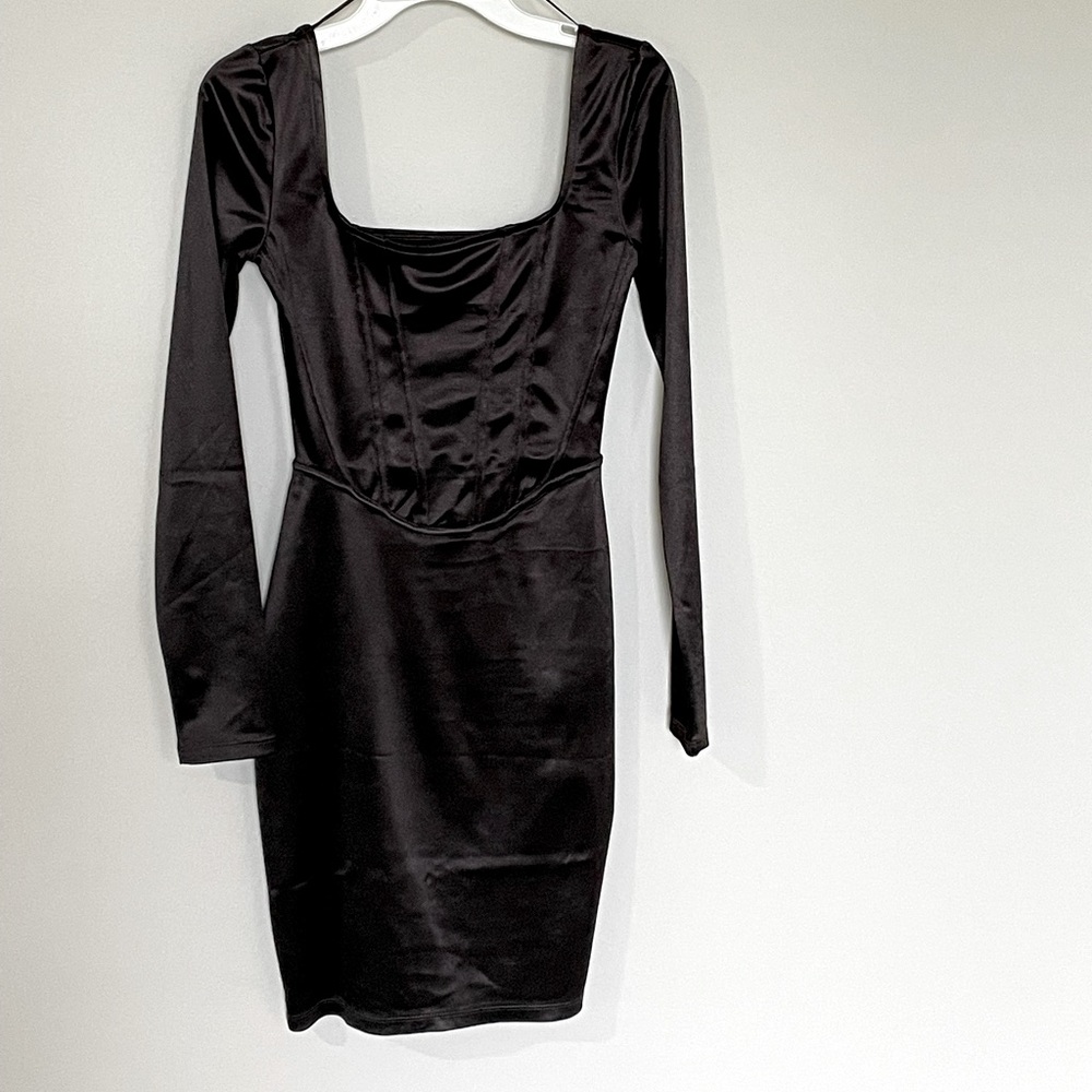 H&M Divided black bodycon dress size XS